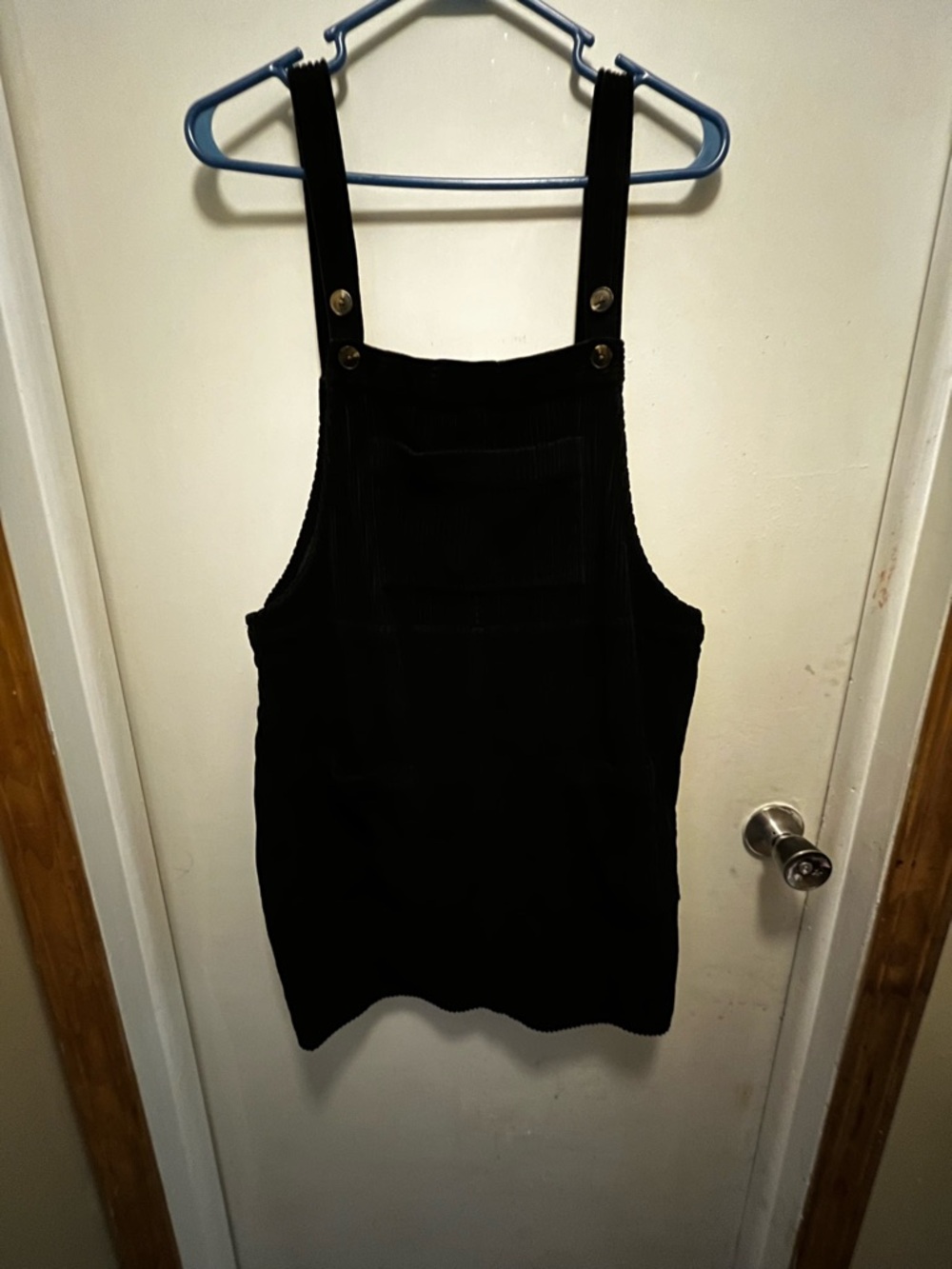 wild fable Black Corduroy Overall Dress